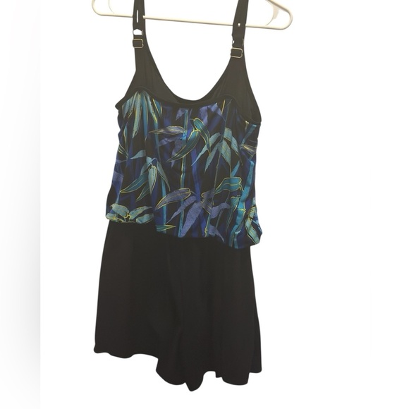 Azul One Piece Woman's Swimming suit size 16 W - Picture 5 of 9